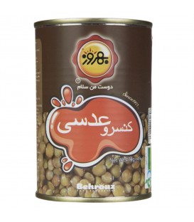 كنسرو عدسي بهروز 12ع 20300ف