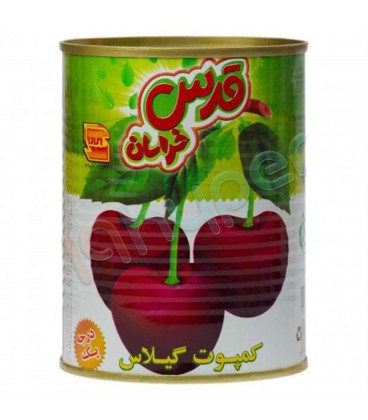 كمپوت گيلاس قدس 24ع