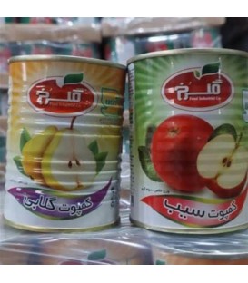 كمپوت سيب گلرخ 350گ 12ع