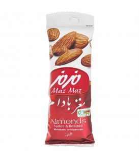 بادام درختي مزمز 12ع نوارقهوه اي 130ف