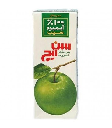 آبميوه سن ايچ سيب200گ36ع 58ف