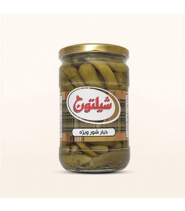 خيار شور ويژه شيلتون 660گ 12ع 200ف