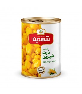 کنسرو ذرت شهدین 12ع