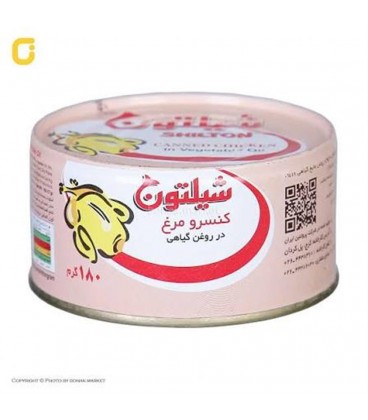 كنسرو مرغ شيلتون 24ع 210ف