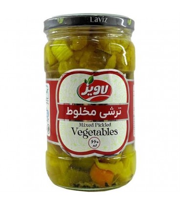 ترشي مخلوط لاويز 660گ 12ع 140ف