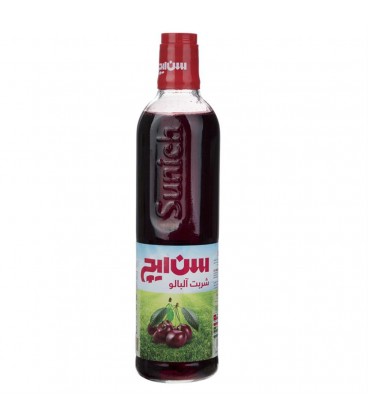 شربت سن ايچ آلبالو شيشه 6ع 320ف