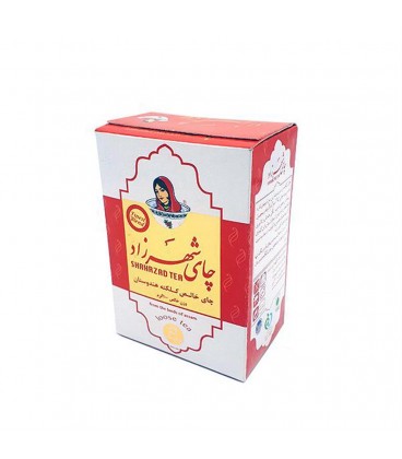 چاي شهرزاد قرمز400گ10ع 740ف
