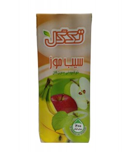 آبميوه 200cc تك گل سيب موز36ع 30ف